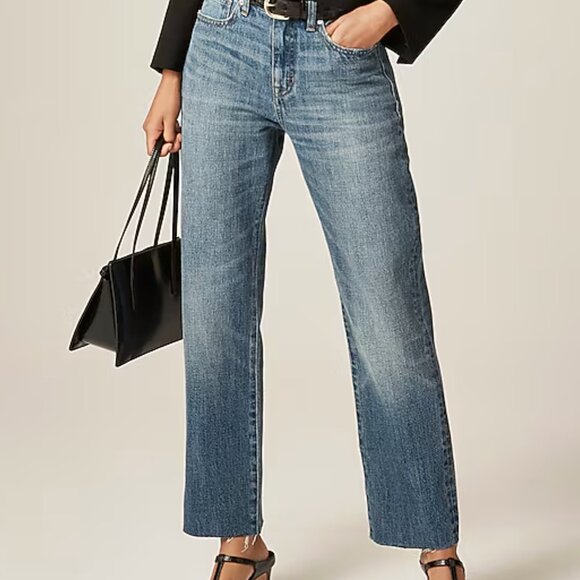 J.Crew Nipped straight jean in rigid Reagan Wash Size 25. NWT!!! - Picture 4 of 4